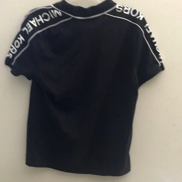 Michael Kors Black Polo Shirt - Picture 2 of 5